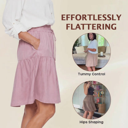 Bloomease - Flowy Skort Shorts